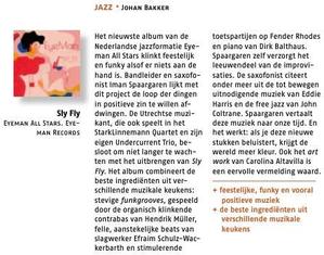 review Sly Fly Nederlands Dagblad Johan Bakker 2021